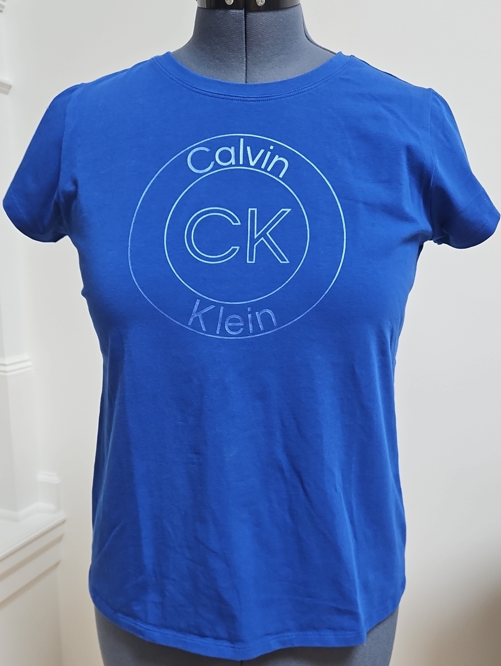 Calvin Klein Cobalt Blue Logo T-Shirt